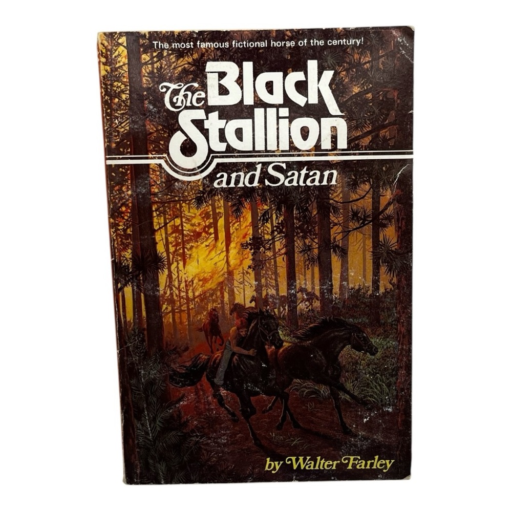 The Black Stallion and Satan By Walter Farley Paperback